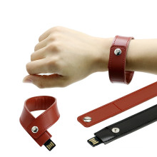 Bracelet en cuir Clé USB Clé USB Mémoire de poignet